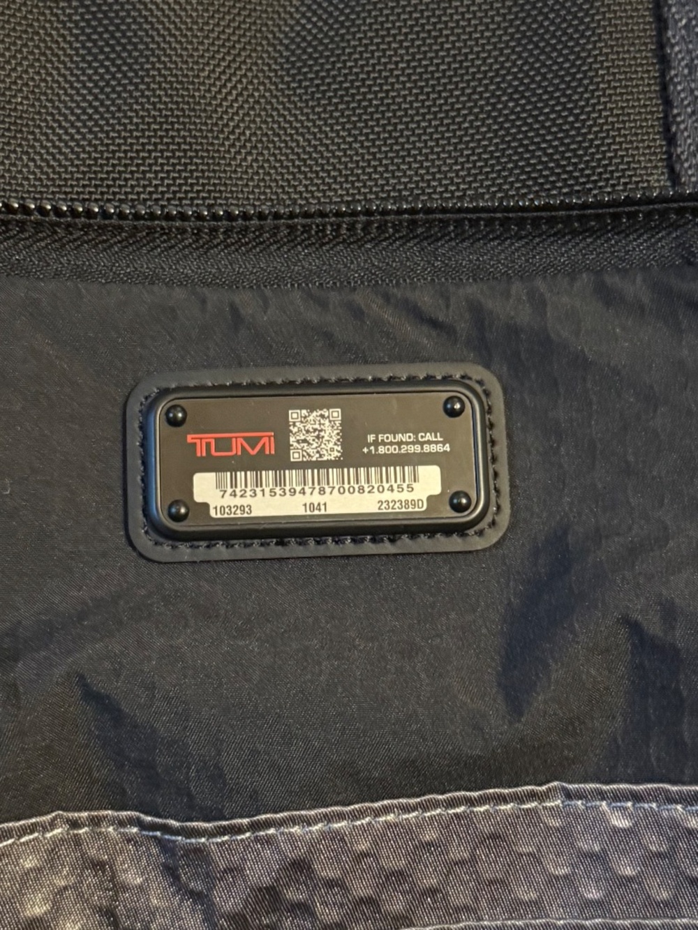 Tumi "Search" Backpack - Black LEATHER – Alpha Bravo - Style 1470531041 - Picture 8 of 8